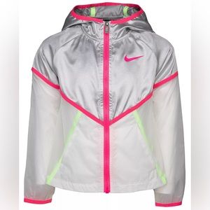 Nike girls metallic windbreaker